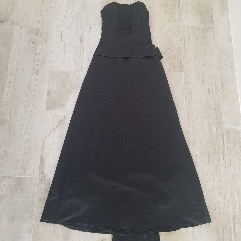 Black Bridesmaid Dress - Prom- Special Occasion